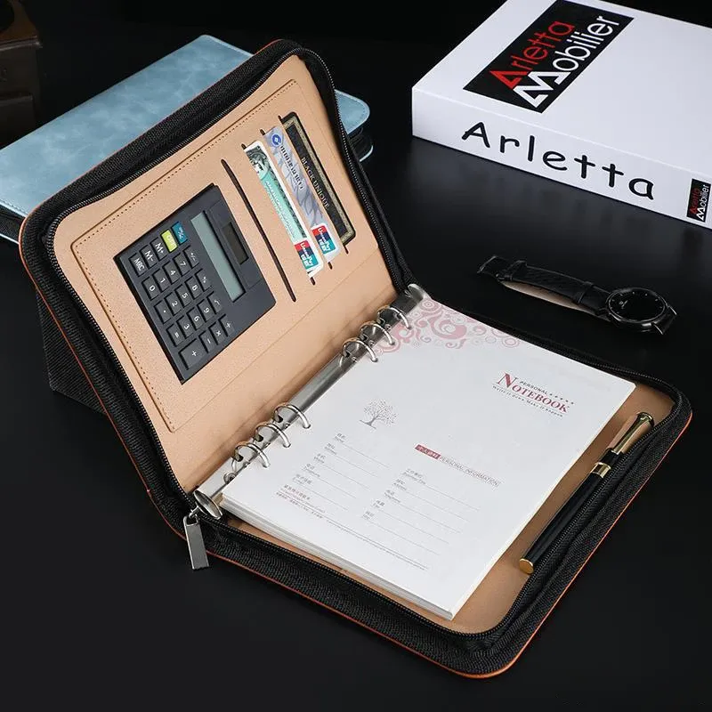 Padfolio Diary 2024 Binder Notebook Journal A6 A5メモ帳