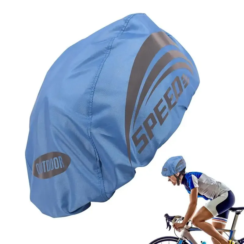 DHgate Waterproof Breathable Cycling Helmet Rain Cover for High Visibility Road Safety Sports Outdoors