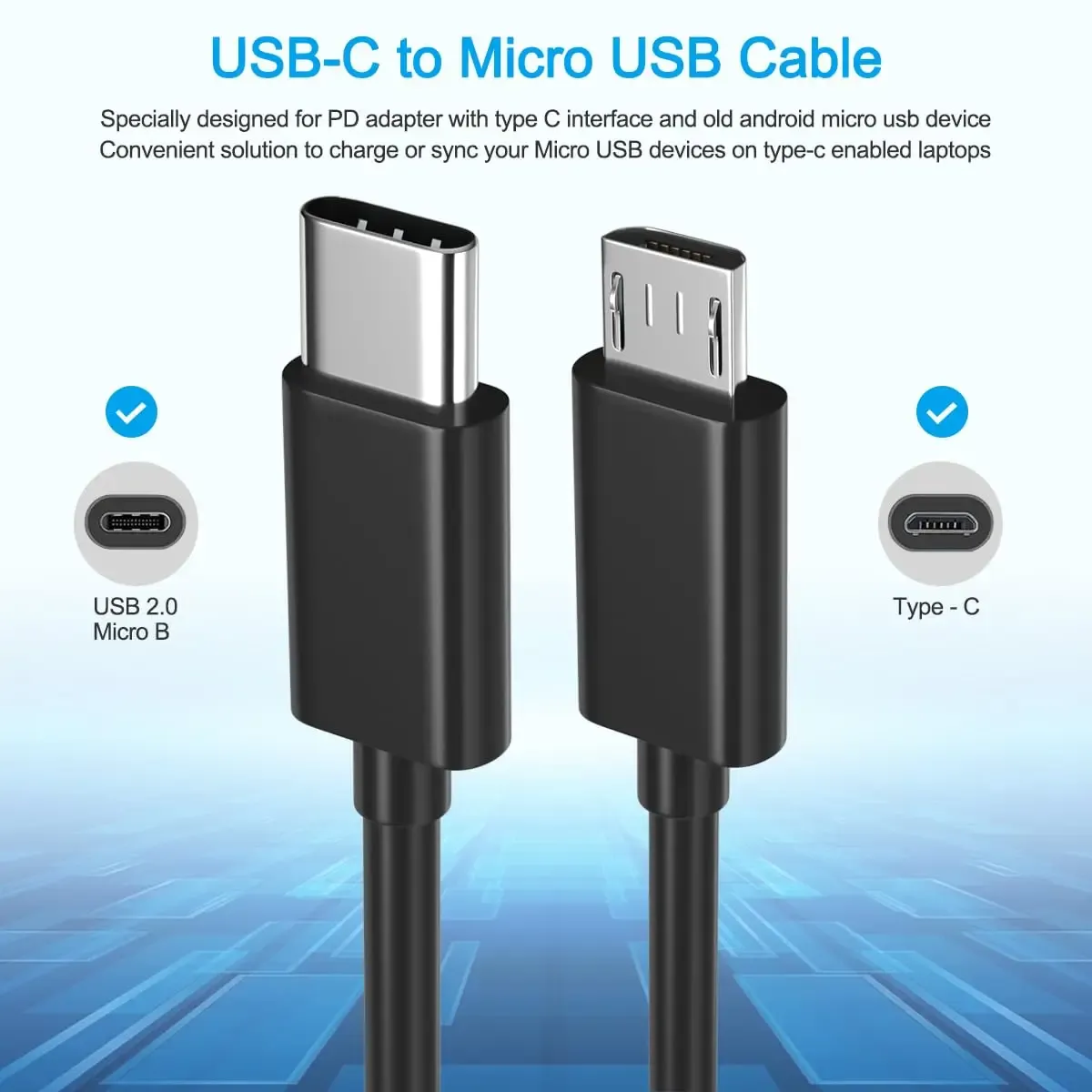 USB C To Micro USB Cable 2.4A Fast Charging USB... From Ddmylovely, $16 ...