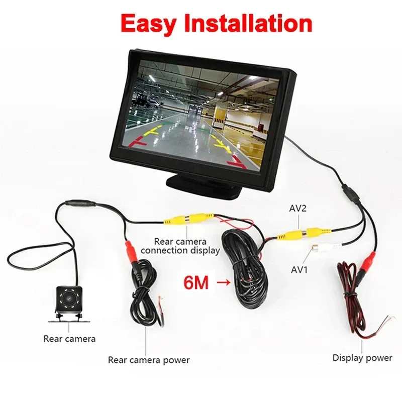 Boss Car Rear View Camera Installation Automotive Rear View Camera Kit With 4.3 Monitor ... From Ddmylovely ...