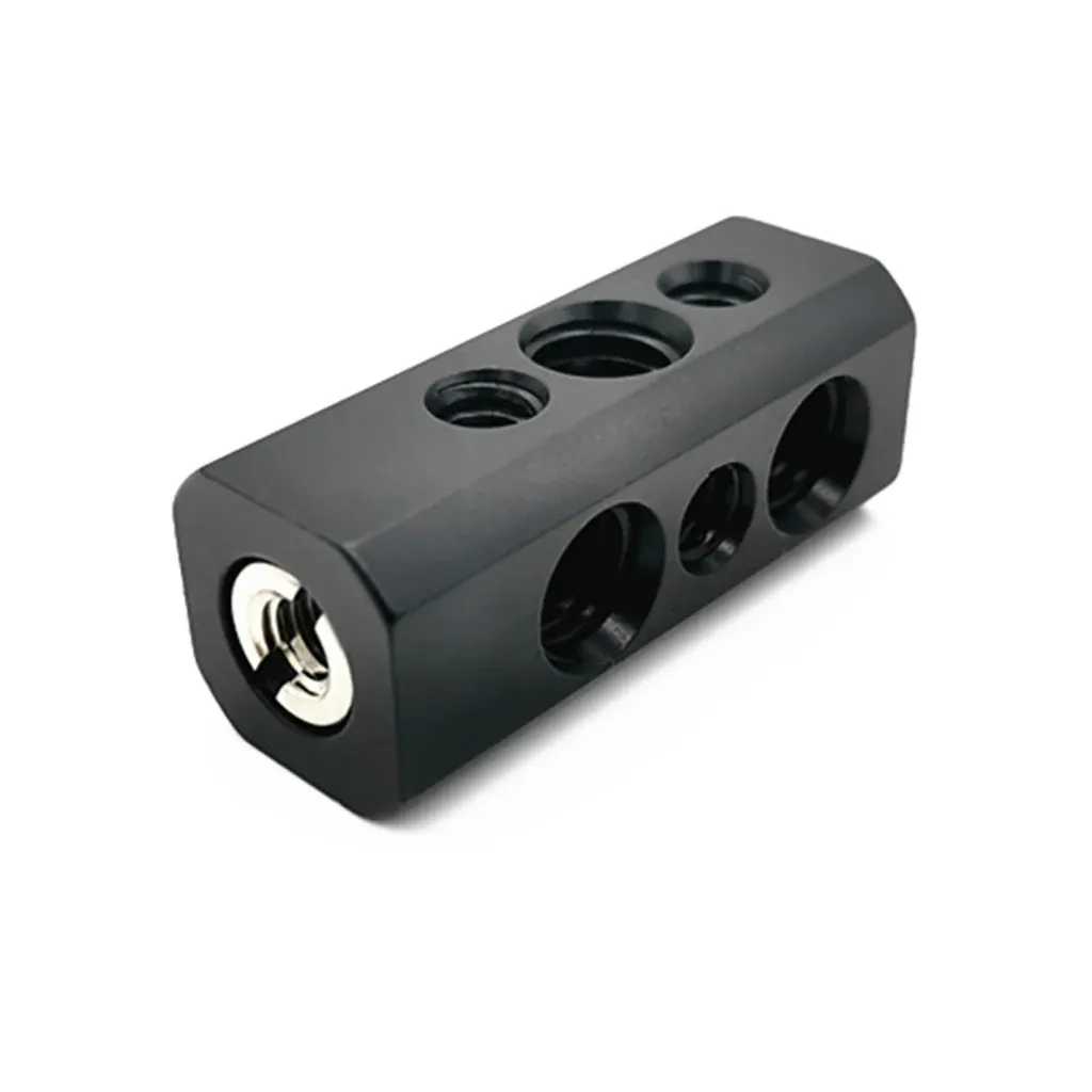 Adattatore Universale Per Foro Per Ve Magic Cubic 1/4 3/8 Staffa Di Montaggio A Doppio Cubo Per DSLR Cage Rig Flash Monor Treppiede Supporto Per Microfono