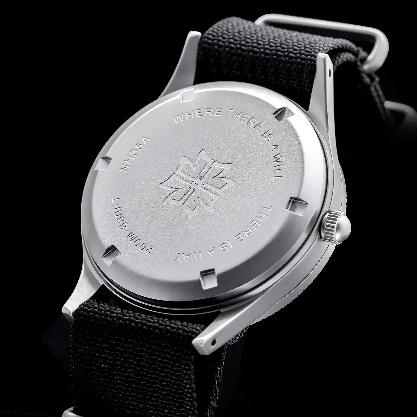 Automatic Dive Watch Men's 40mm Vintage Inspired, NH35 Movement, K9  Mineral Crystal, TR900 Case, C3 Luminous, 200M Water Resistant