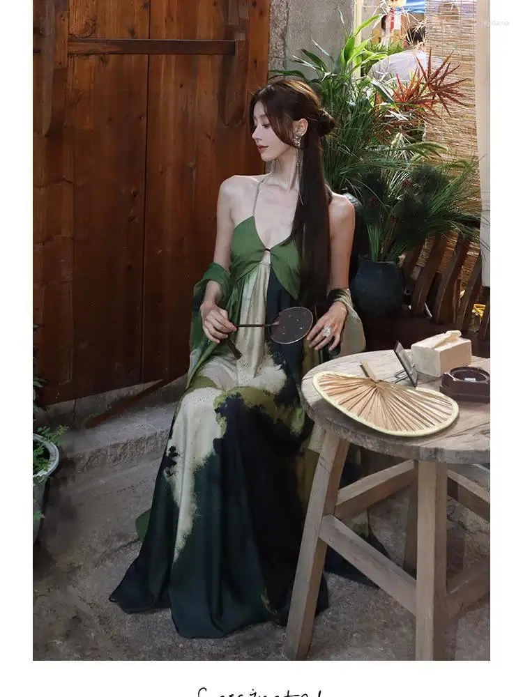 dye polyester dress What do you think about the color?!  it definitely felt risky dying this  dress but I didnt love the original color on me. I was worried it wouldnt  dye evenly and B was worried Id be sweating green