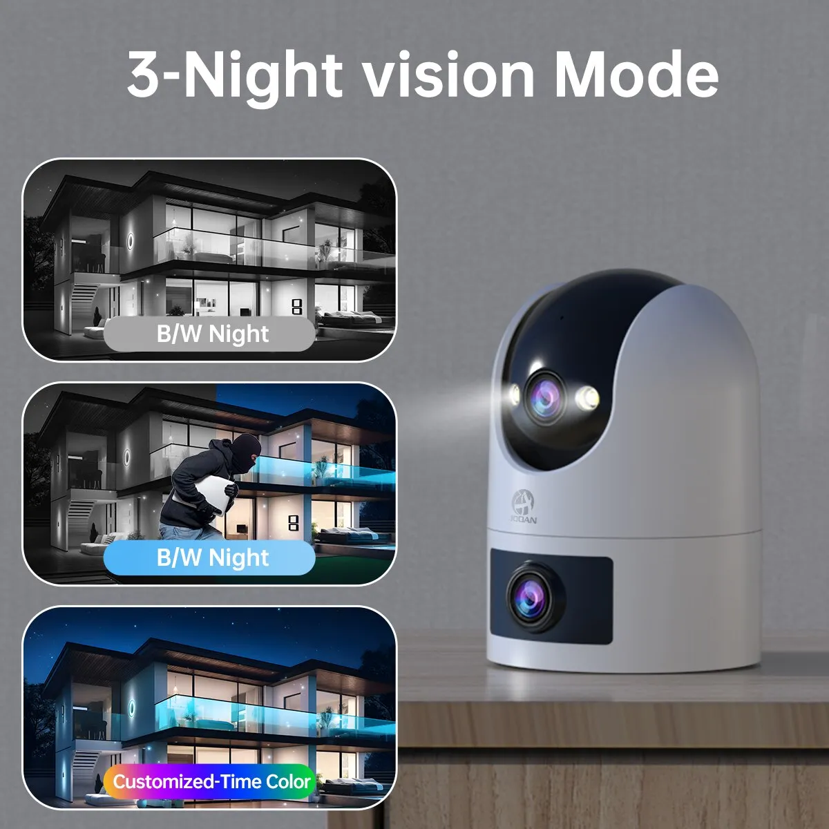 JOOAN 4K PTZ IP Camera Outdoor Waterproof Dual Lens... From Ddmylovely ...