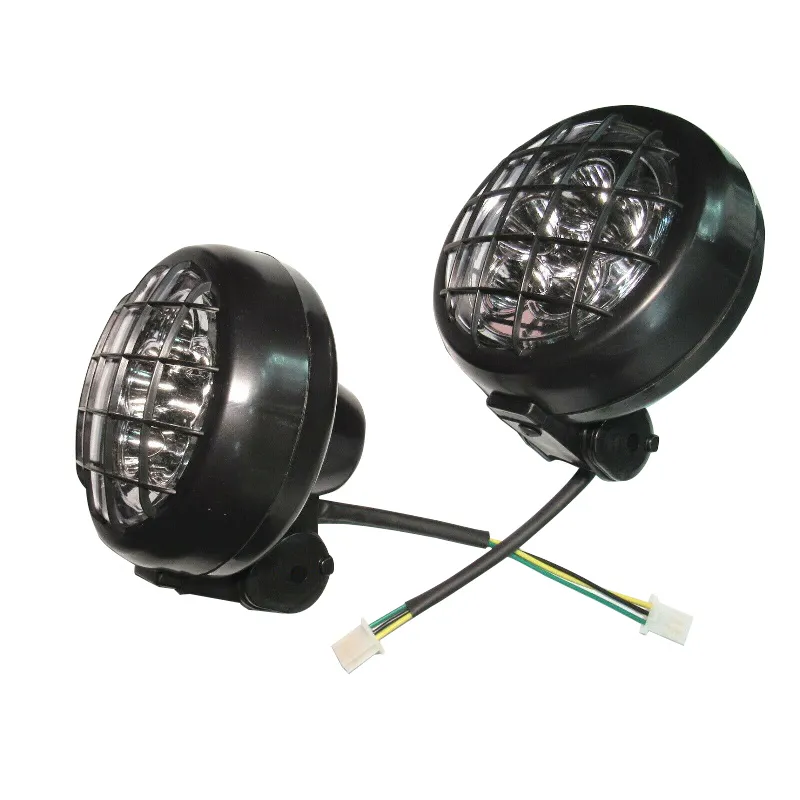 2Pcs LED Headlights for Yamaha Banshee 1987-2006 Lens Bulbs Lights