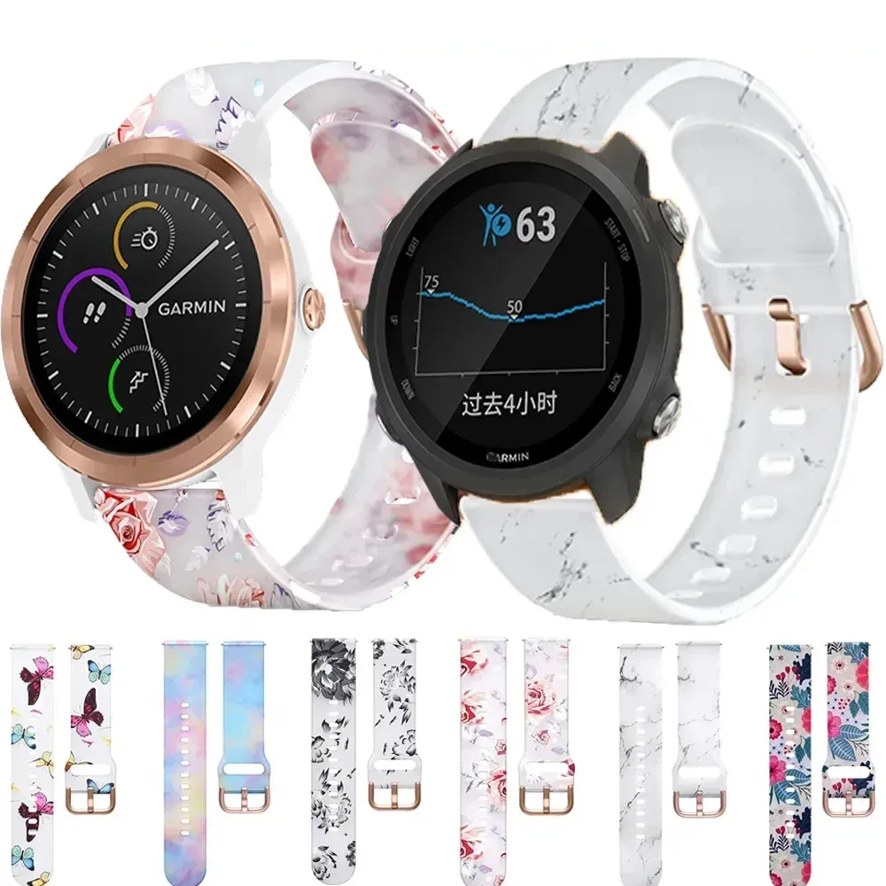 20mm Silicone Pixel Watch Strap For Garmin Vivoactive 3 Venu 2 Plus SQ Forerunner 645 245 Music 158 Stylish Wristband Bracelet From Ddmylucky 11.74 DHgate.Com