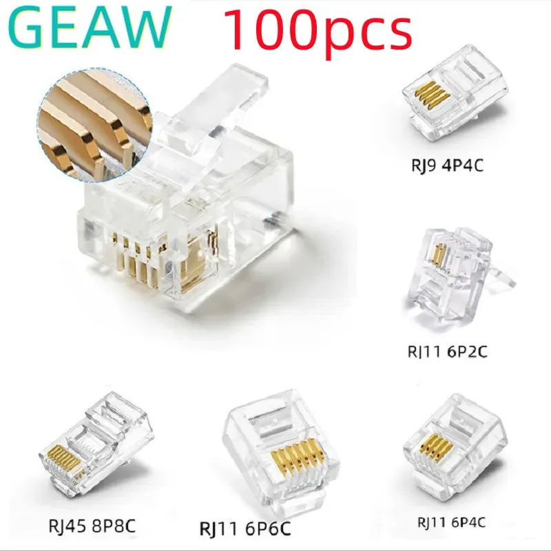Rj11 Rj9 Rj45 Modular Connectors Set: RJ9/RJ11/RJ45 Crystal... From Ddmylucky, $21.63 ...