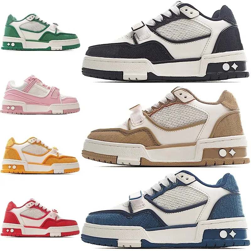 Toddler Kids Designer Sneakers Blue Green Black Sports Shoes For Boys And Girls Platform Trainers For Children And Youth Toddler Little Kid Big Kid From Babykidzs 19.68 DHgate.Com