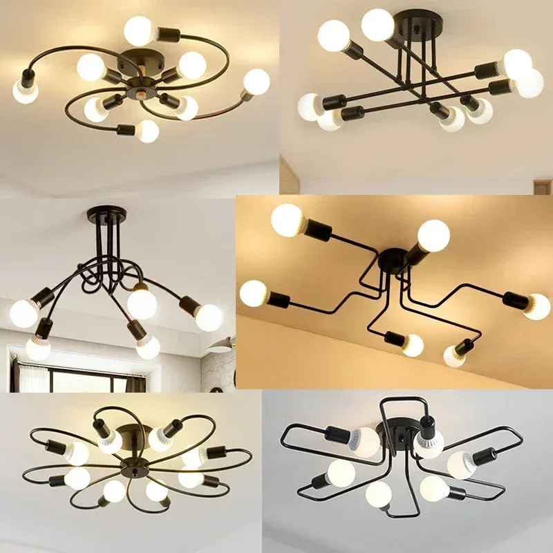 Black iron pipe light fixtures online