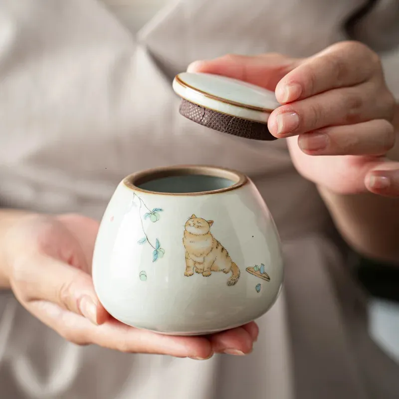 Curated visual reference: Gallery Detail: Ceramic Ash Urn For Pet Cremation Ashes Sealed Funeral Keepsake