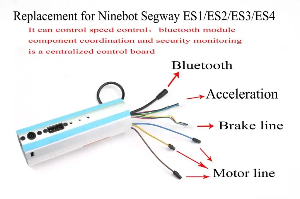 Bluetooth Compatible Mainboard Dashboard For Ninebot Segway ES1 ES2 ES3 ESS4 Mp3 Scooter Replacement Control Board From Ddmysmile 46.23 DHgate.Com