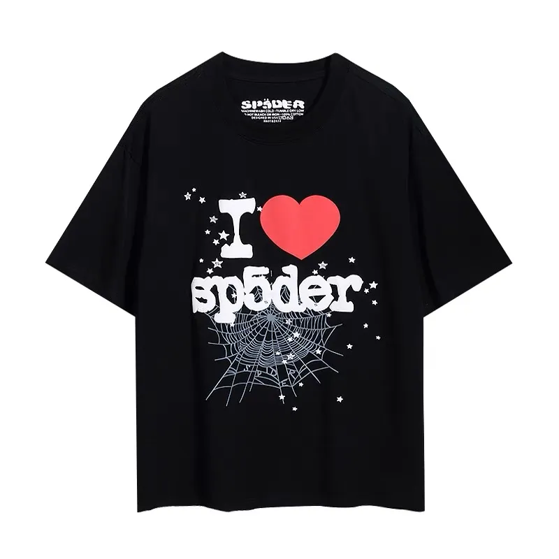 Sp5ders T-shirt Designer Summer Women Mens Tops Sweatshirt 555