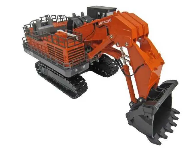 Diecast Model Cars 1:87 Scale Hitachi EX8000 Hydraulic Excavator