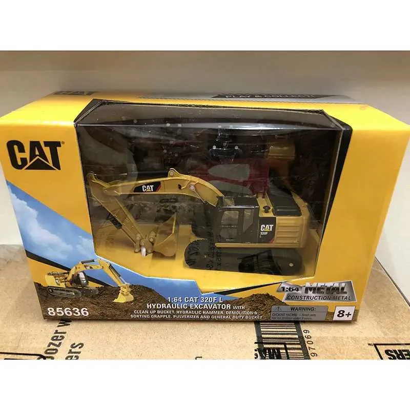 ミニカー 1/64 DM CAT 320F L アタッチメント付き 85636 CAT