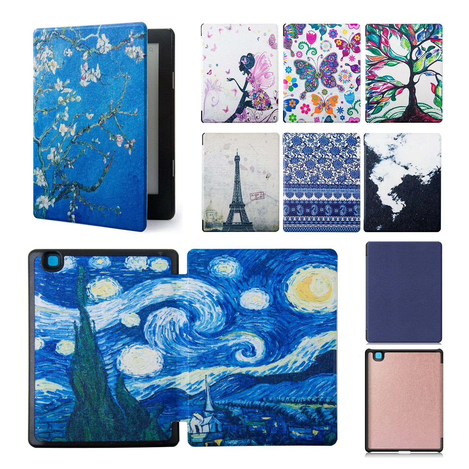 Leather Case For KOBO Aura H2O Edition 2 6.8 In From Ddmymaster