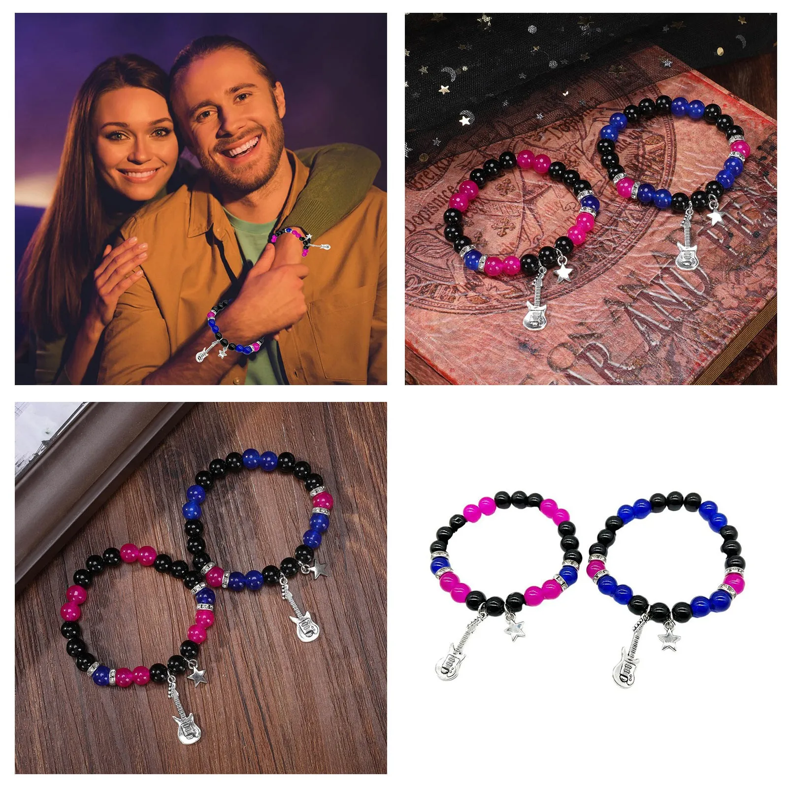 Pinky Promise Friendship Bracelets Set Anime Charm Couple Distance Bracelet Cosplay Costume Accessories From Ddmywonder 10.12 DHgate.Com