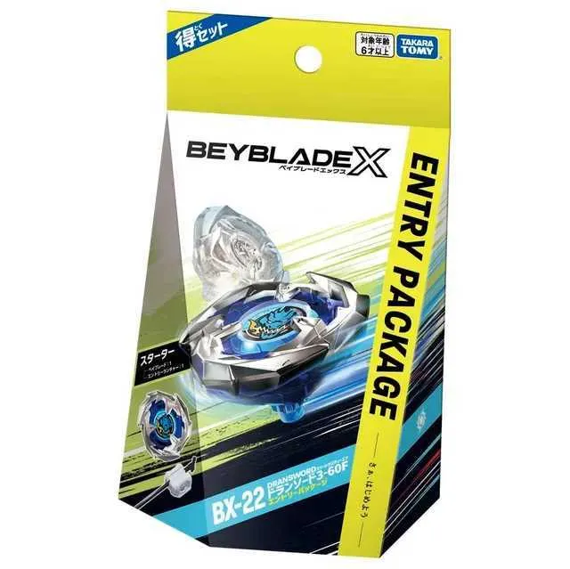 4D Beyblades Takara Tomy BEYBLADE X Starter BX-22 BX-01 Dran Sword