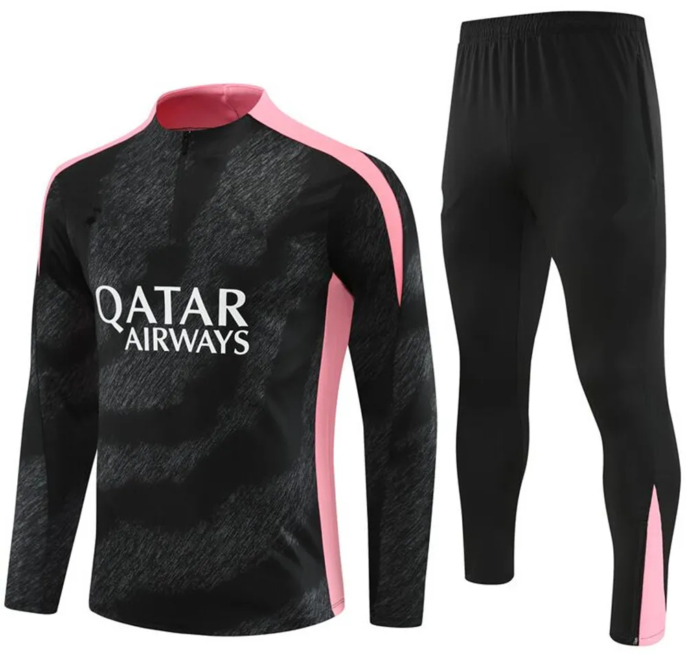 MBAPPE Long Sleeve Soccer Shirt Kit 22 24 PSGES Tracksuit With Training Jacket For Men And Kids From Cheapjerseys666 15.56 DHgate.Com