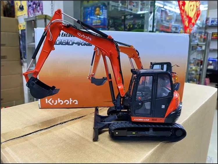 レビュー高評価のおせち贈り物 DHgate.com:Kubota KX080-4a2 Alloy Excavator Model, 1:24 建設車両、作業車