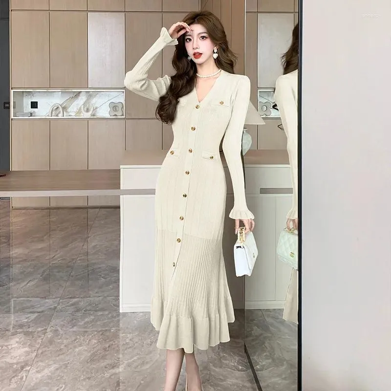 green emerald velvet dress Gro knit dress