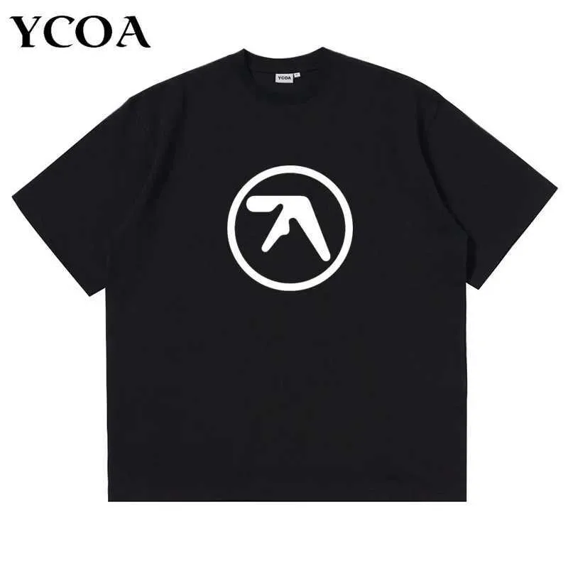 Aphex Twin Inspired Cotton T-Shirt - Korean Fashion