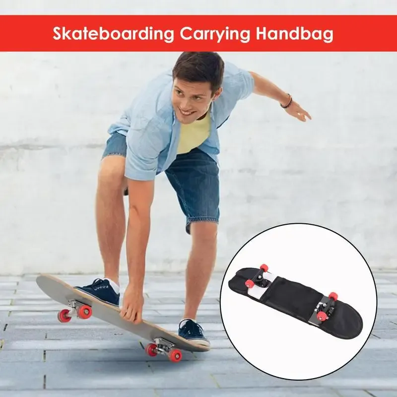 600D Oxford Cloth Skateboard Backpack Adjustable Strap Mesh Pocket Handy Longboard Carry Bag From Ddmysmile 10.44 DHgate.Com