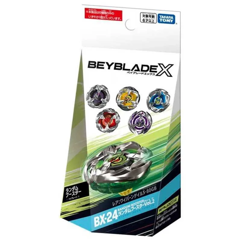 4D Beyblades TAKARA TOMY Beyblade X BX 24 Booster Vol. 2 NEW IN
