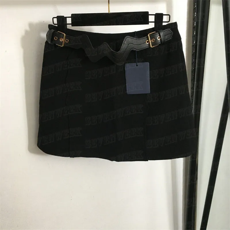 Designer short black skirt on sale