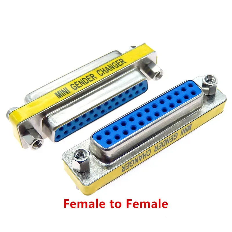 2 Adaptadores DB9 Pin Cambio De Género - Conectores Metálicos Para Bus CAN, 120 Ohm
