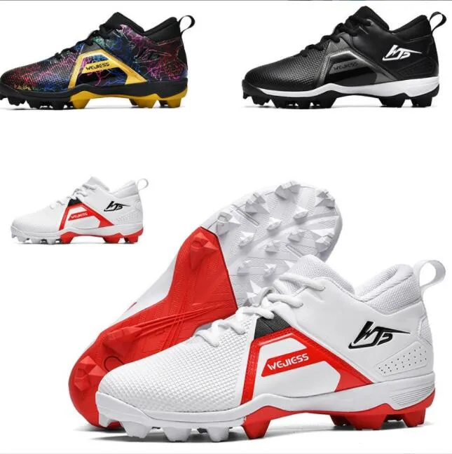 New Men Soccer Shoes Cleats Professional Unisex Football Boots TF