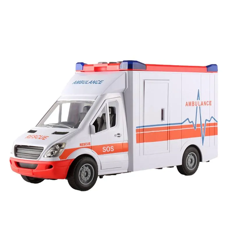 Ambulance Toy Cars With Light & Siren Sounds Large From Ddmydec