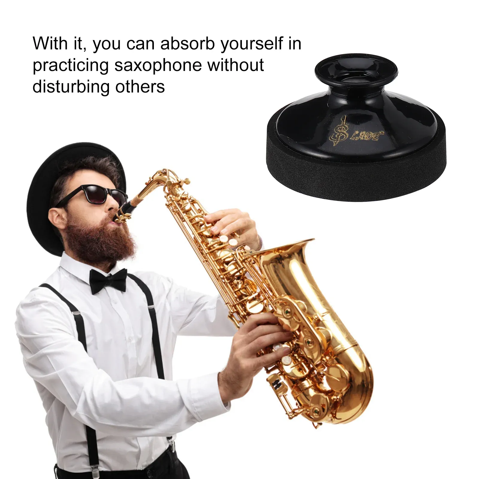 Professional Tenor Mentally Sound Dampener Silencer For Mute Soprano Saxophones From Ddmymaster 7.37 DHgate.Com