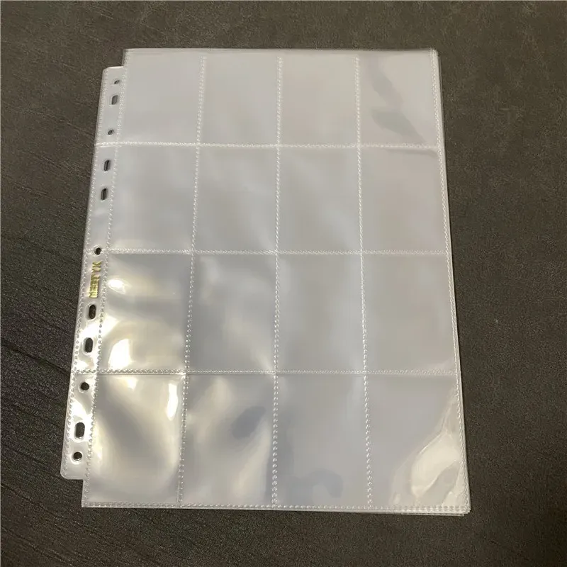 20 or A4 Clear 50  68 mm 16-Pocket Photo Album Pages with 11 Holes for Card  Binder from Dhgate Binders - price 22.92