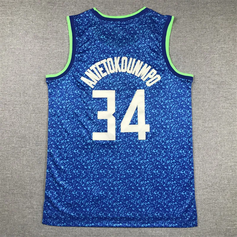 Giannis antetokounmpo stitched jersey top