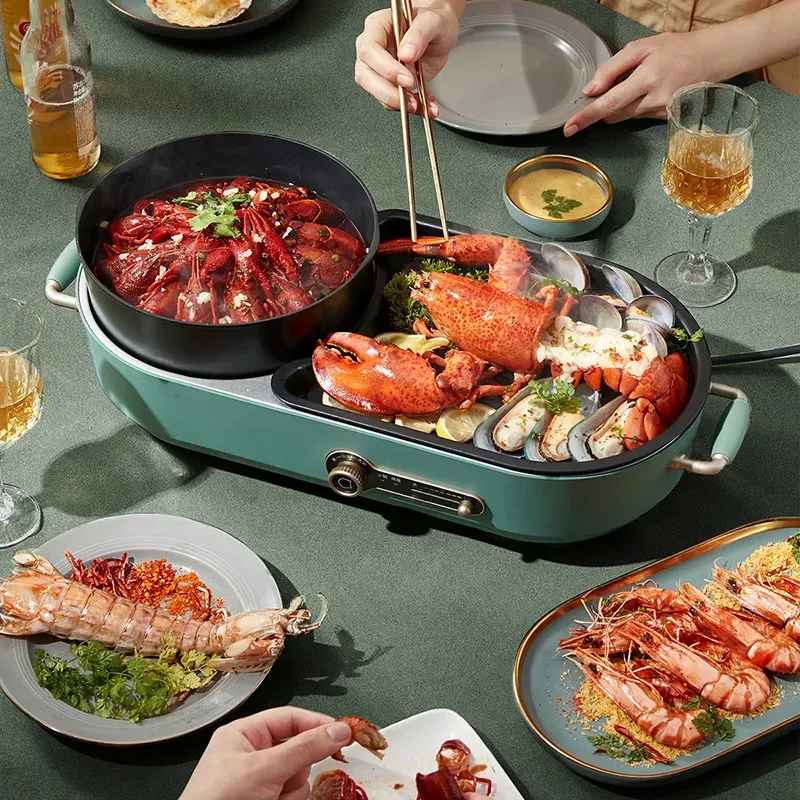 Non stick electric grill sales