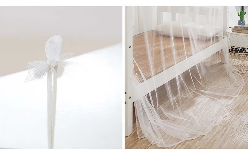 Dustproof Mosquito Net for Student Dormitory Single Bed, Anti-Dust Mesh ...