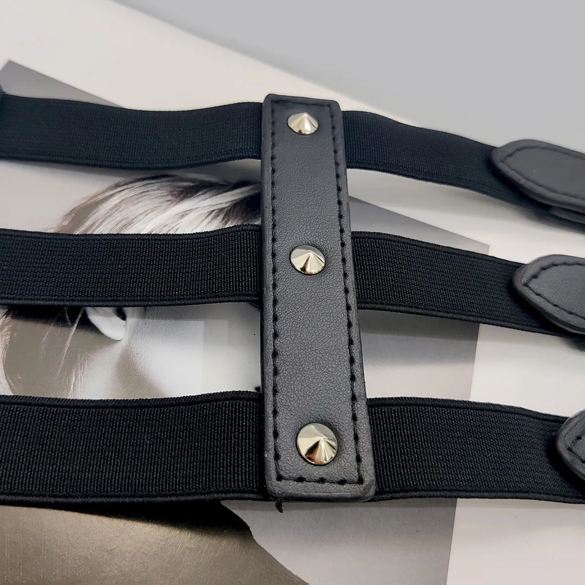 Wide Y2K Elastic Corset Belt for Women with Tassel Stretch  display picture 1