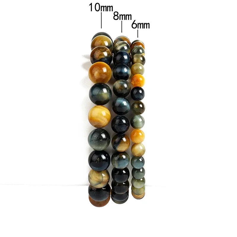 送料無料 Dream Tiger Stone Energy Natural 5A+ Lightning Bracelets Eye アクセサリー