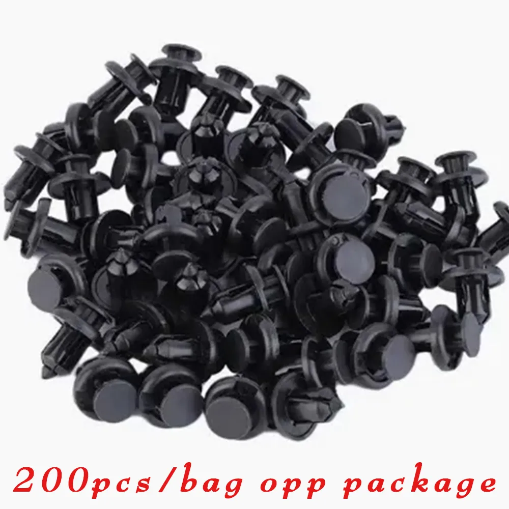 50/100/Auto Fastener Hole Car Clips Mixed Body Push Retainer Pin Rivet ...