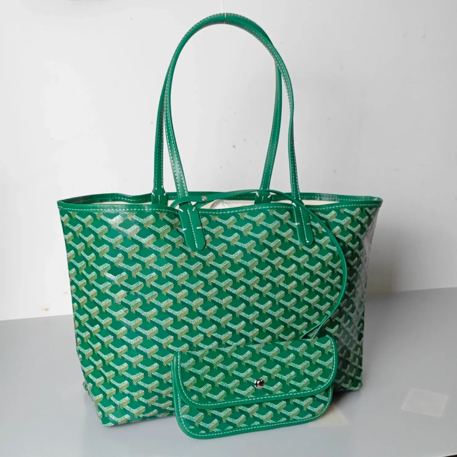 Tote goyard bag Luxury Shoulder goyard bag with Large Capacity and Colorful Design Plaid Double Letter Pattern Original Pattenrs Classic Composite goyard bag for Shopping and Designer Use