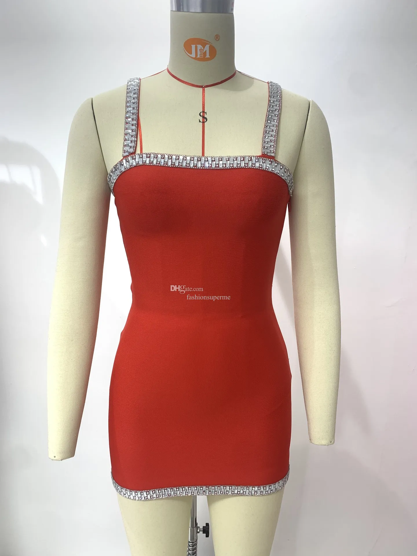 open lace back dress Venus Womens Cross-Neck Bandage Dress main image 0