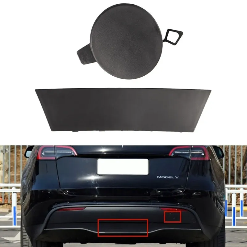 TESLA MODEL Y TOW HITCH COVER REAR BUMPER 2020 2021 2022 2023 1494009 00 C Oem 1 Pblaugwsif