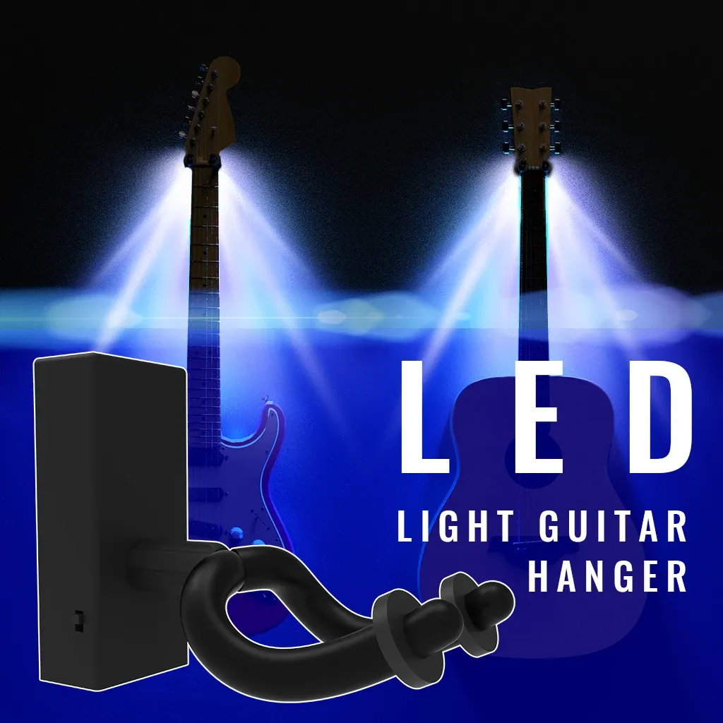 Light up guitar wall mount on sale