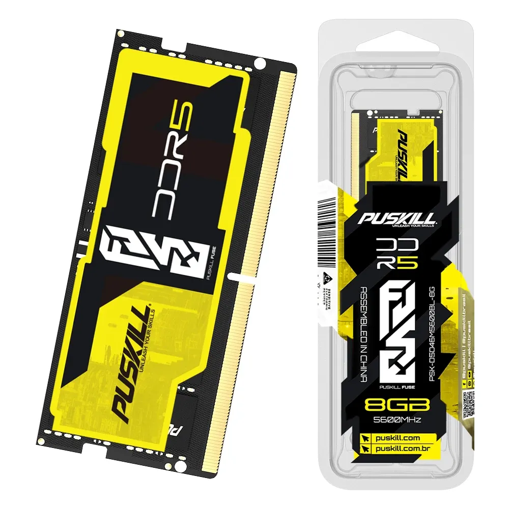 PUSKILL DDR5 Laptop Memory Module 8GB 16GB 32GB 4800MHz 1.1V 260