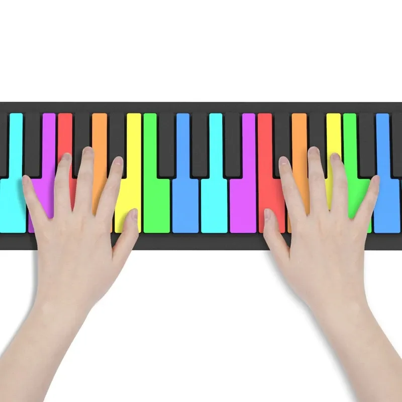 Flexible 49 Key Digital Roll Up Piano Keyboard For Pc With Loud Speaker Ideal For Music Lovers And Beginners From Ddmysmile 69.68 DHgate.Com