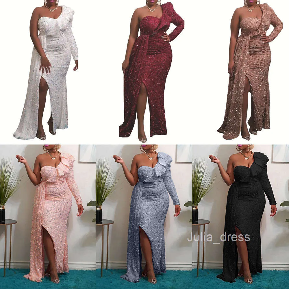 light rust bridesmaid dress MADISON Satin Longsleeve Bridesmaids Maxi Dress with Side Split main image 1