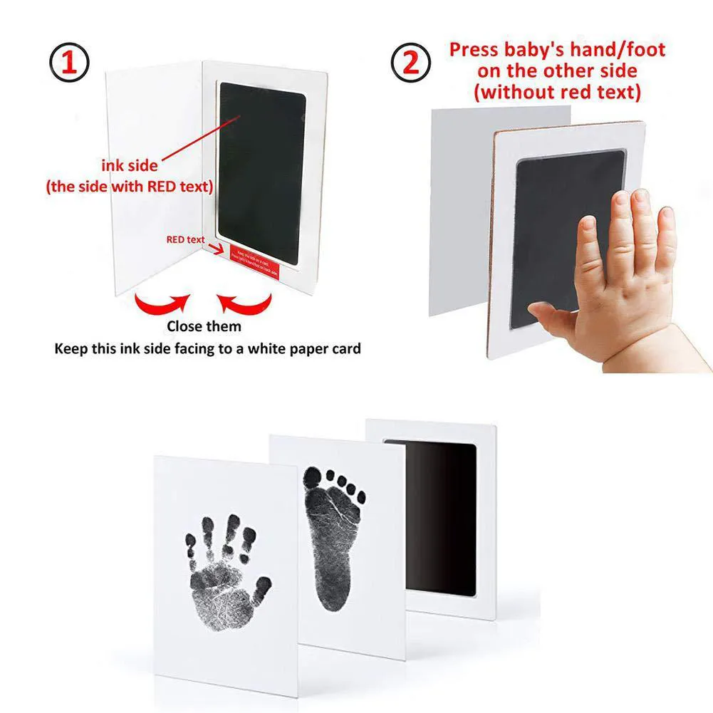 DHgate Paw Print Ink Kit Safe DIY Pet and Baby Handprint Footprint Keepsake Pet Supplies