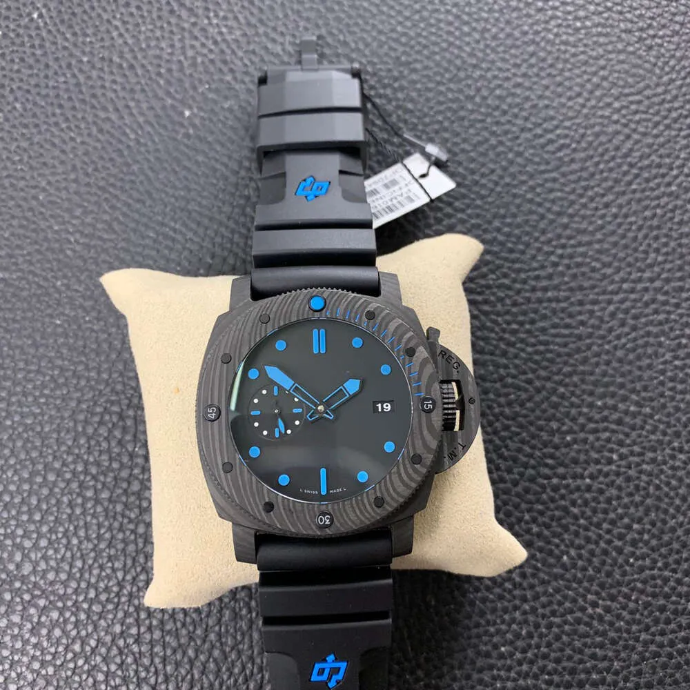 DHgate Pam1616 Military Carbon Fiber Automatic Watch for Men Watches
