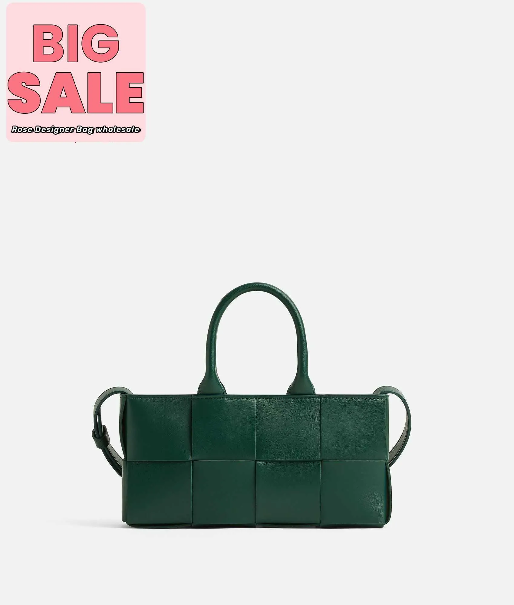 Emerald Green Luxury Womens Mini Tote Bag With Detachable Strap High Quality Intreccio Leather Woven Leather Tote From Jfxgjncfg 221.35 DHgate.Com