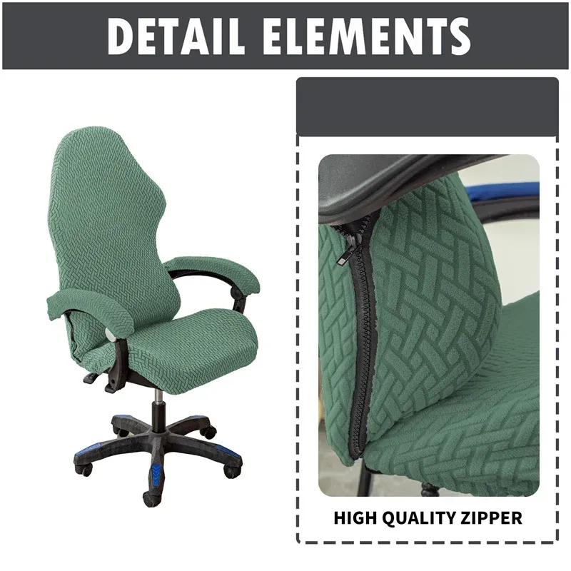Anti Dirty Elastic Office Chair Covers Amazon With Rotating Stretch Removable Design For Office Gaming Chair And Computer Desk Home Decor Slipcovers From Ddmysmile 11.84 DHgate.Com
